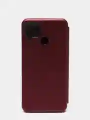 Бордовый чехол-книжка для REALME C25S / REALME C25 / NARZO 50A