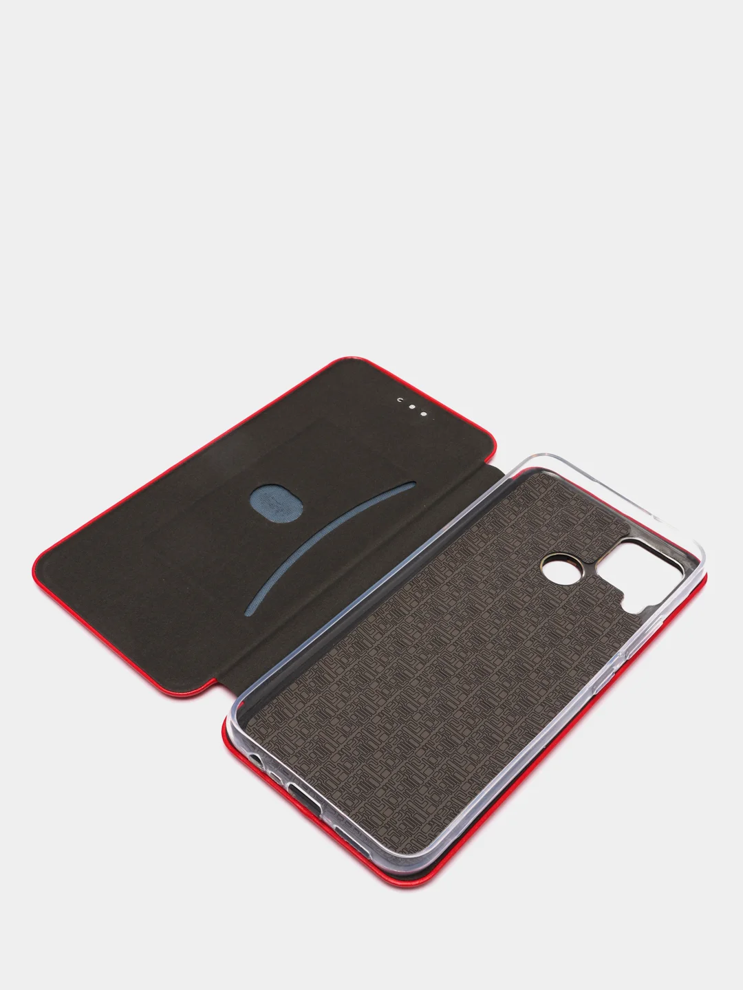 Красный чехол-книжка для REALME C25S / REALME C25 / NARZO 50A
