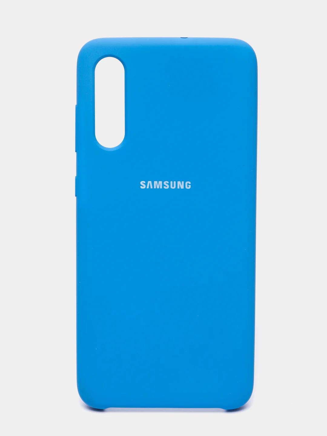 Голубой чехол для Samsung A70