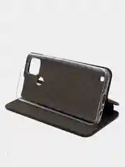 Черный чехол книжка REALME C21Y