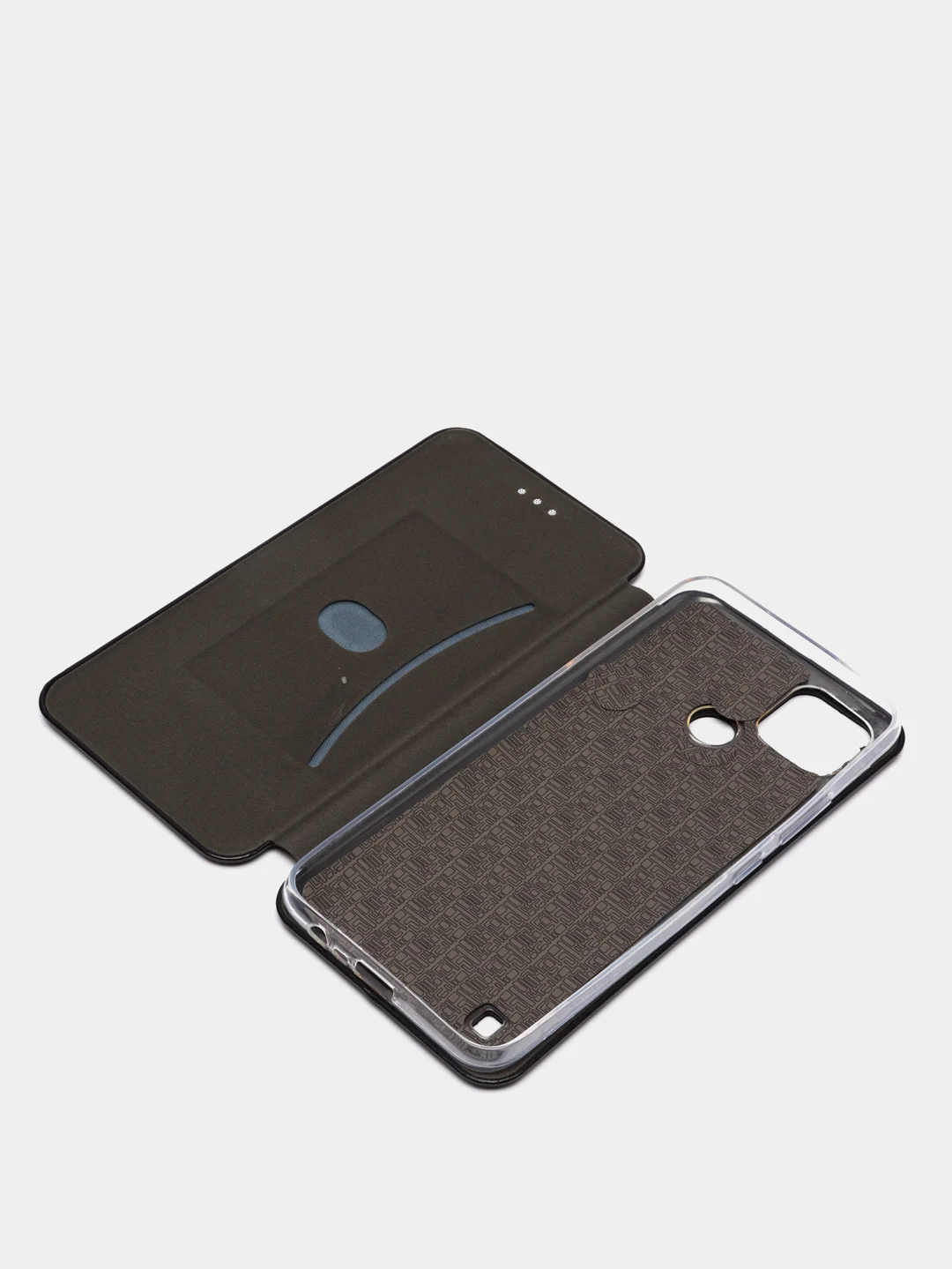 Черный чехол книжка REALME C21Y