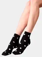 Черный хлопковые женские носки Minimi, Mini trend 4209
