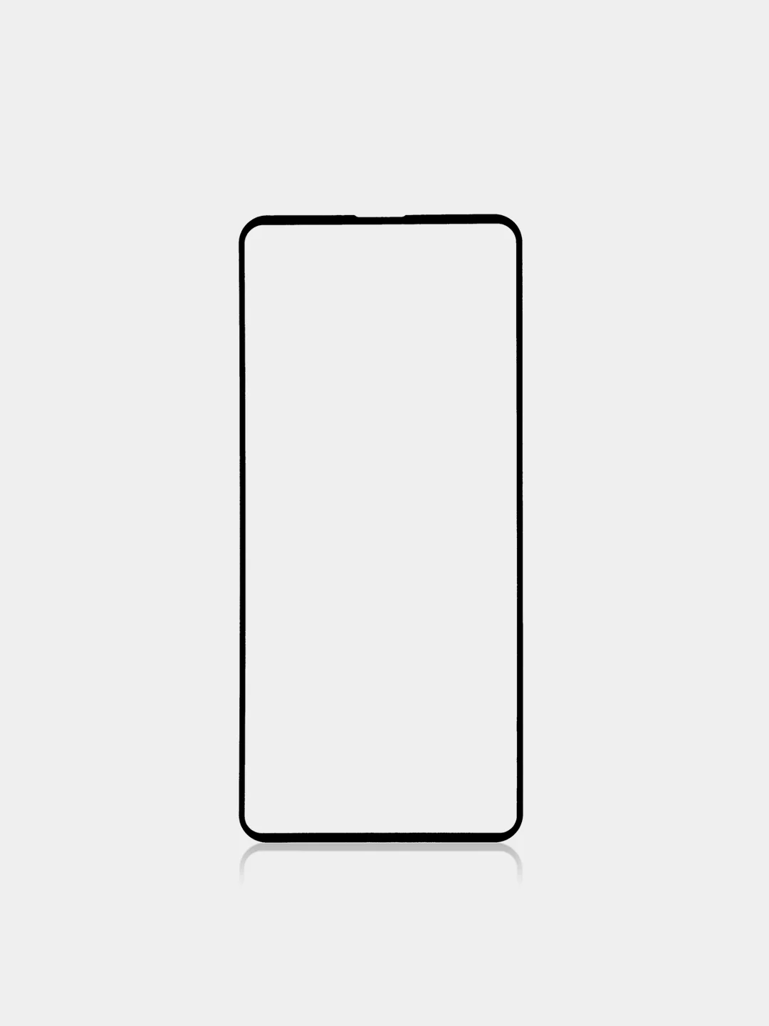 Защитное стекло КАРТОФАН для Samsung Galaxy S20 FE с олеофобным покрытием и черной рамкой