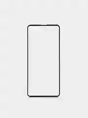 Защитное стекло КАРТОФАН для Samsung Galaxy S20 FE с олеофобным покрытием и черной рамкой