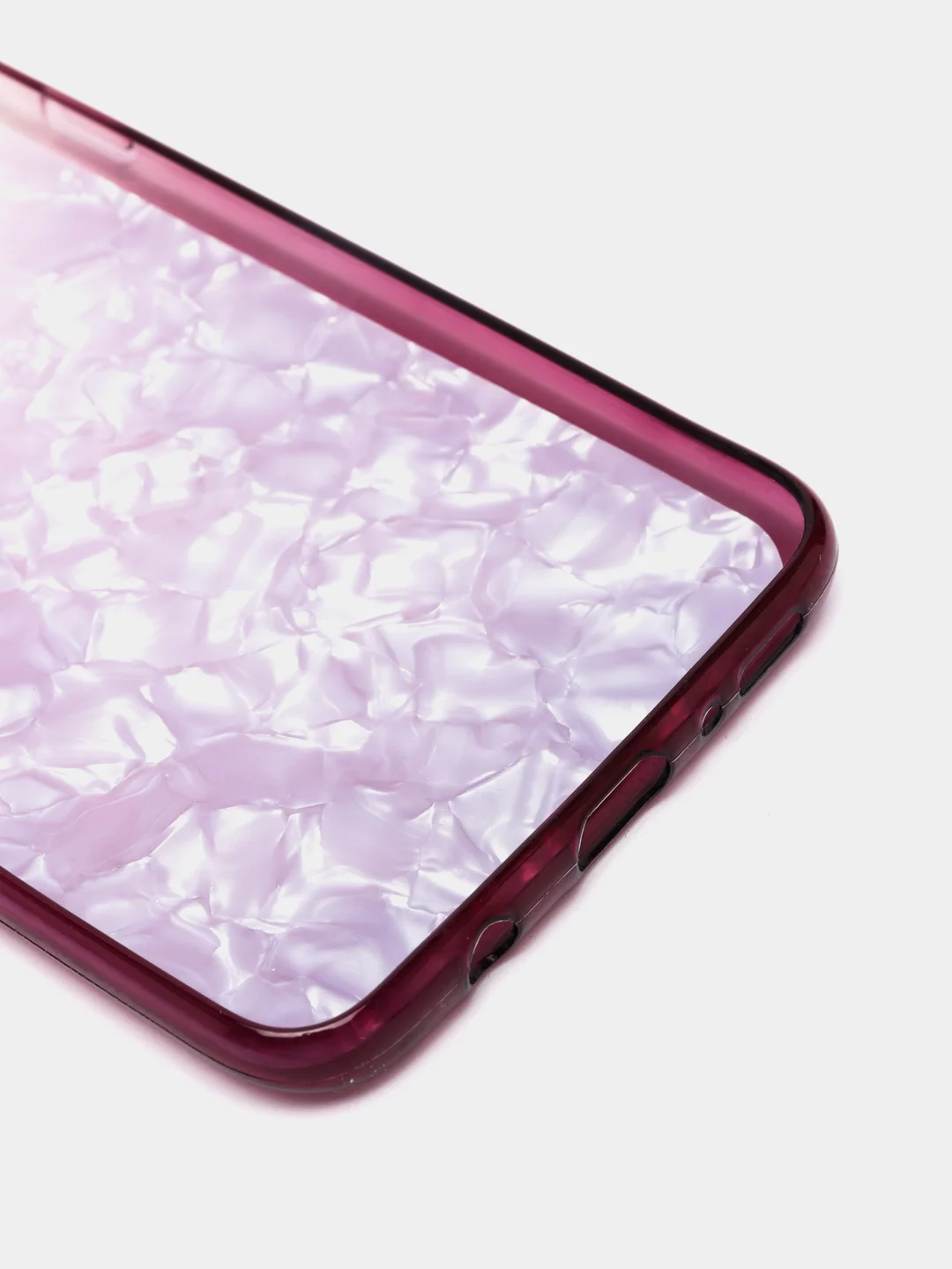 Бордовый чехол для Samsung A70