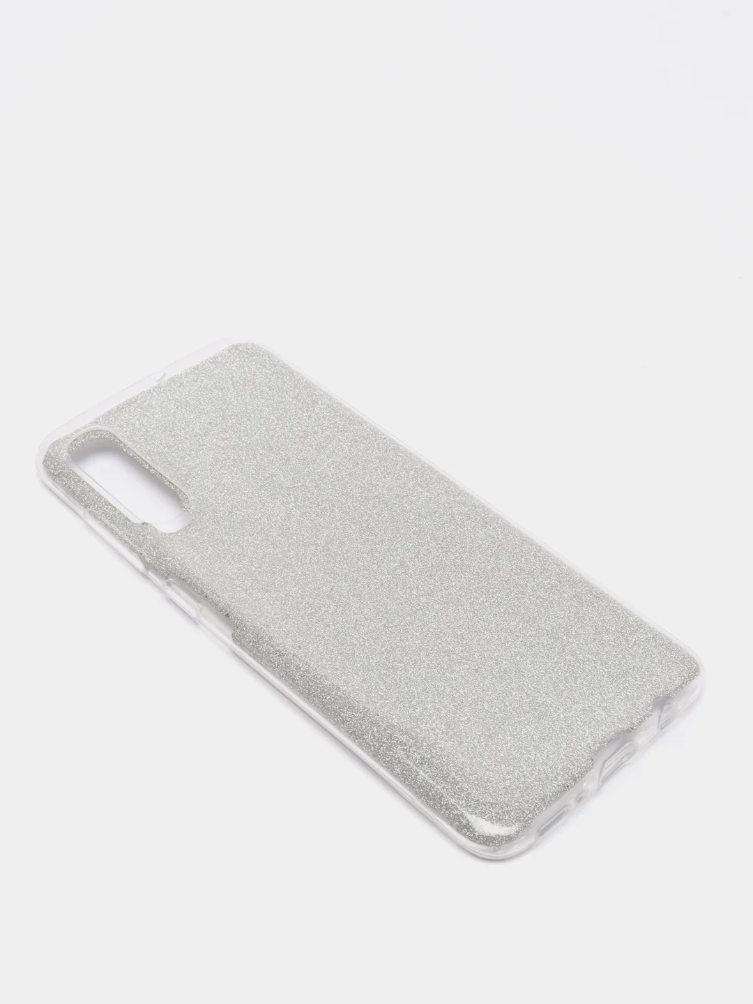 Серебряный чехол для Samsung A70