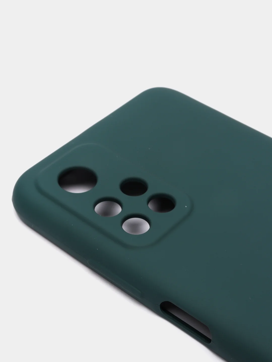 Тёмно-зелёный чехол для Xiaomi Poco M4 Pro 5G, Redmi NOTE 11S 5G с защитой камеры