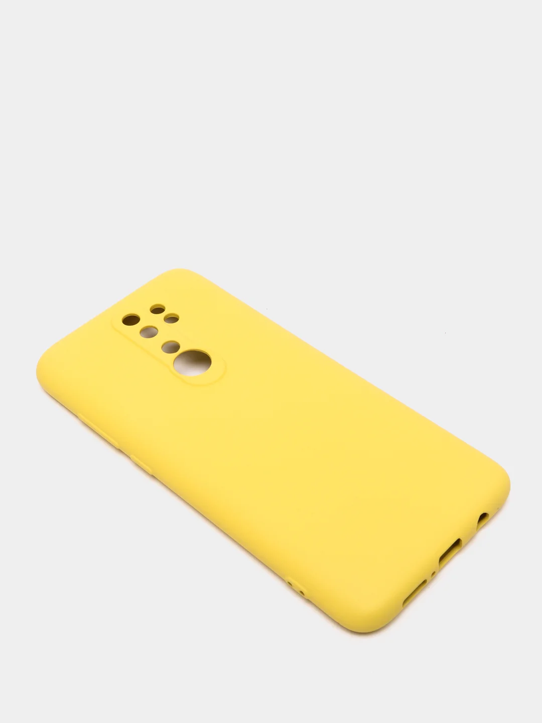 Желтый чехол для Xiaomi Redmi Note 8 pro