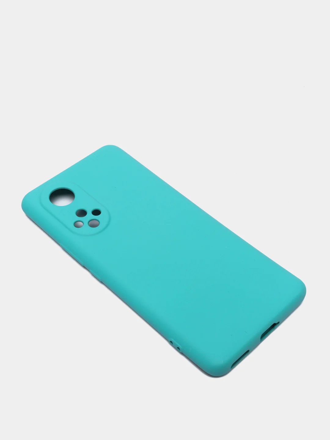 Бирюзовый чехол Honor 50, Nova 9 c защитой камеры