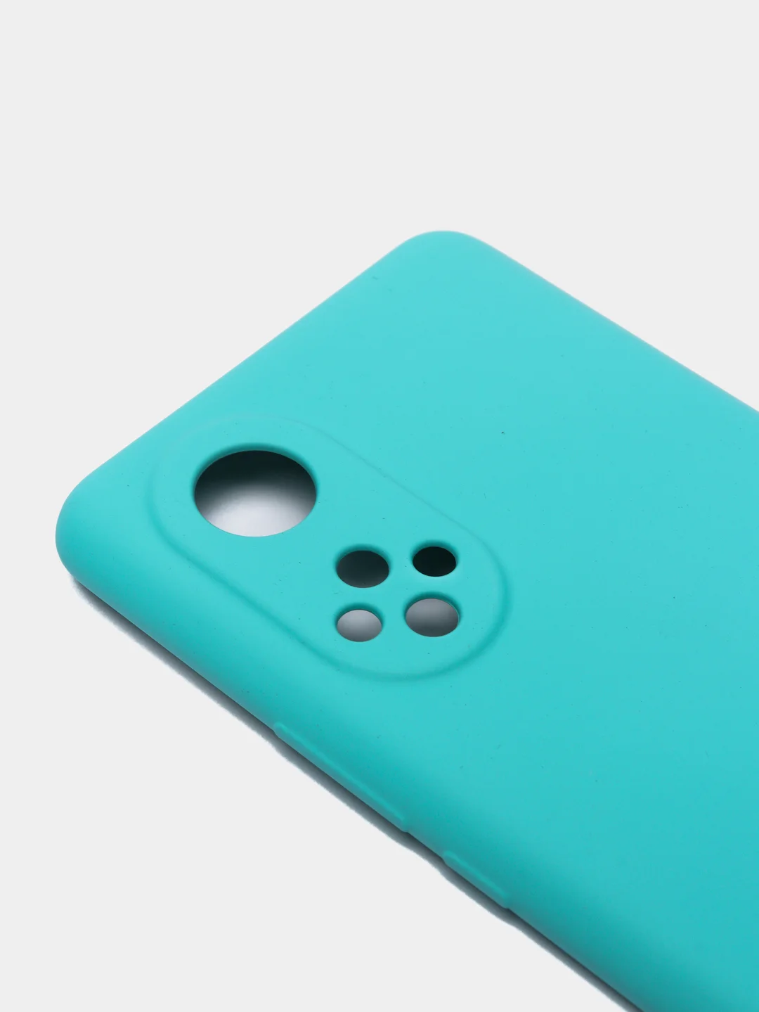 Бирюзовый чехол Honor 50, Nova 9 c защитой камеры