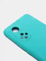 Бирюзовый чехол Honor 50, Nova 9 c защитой камеры