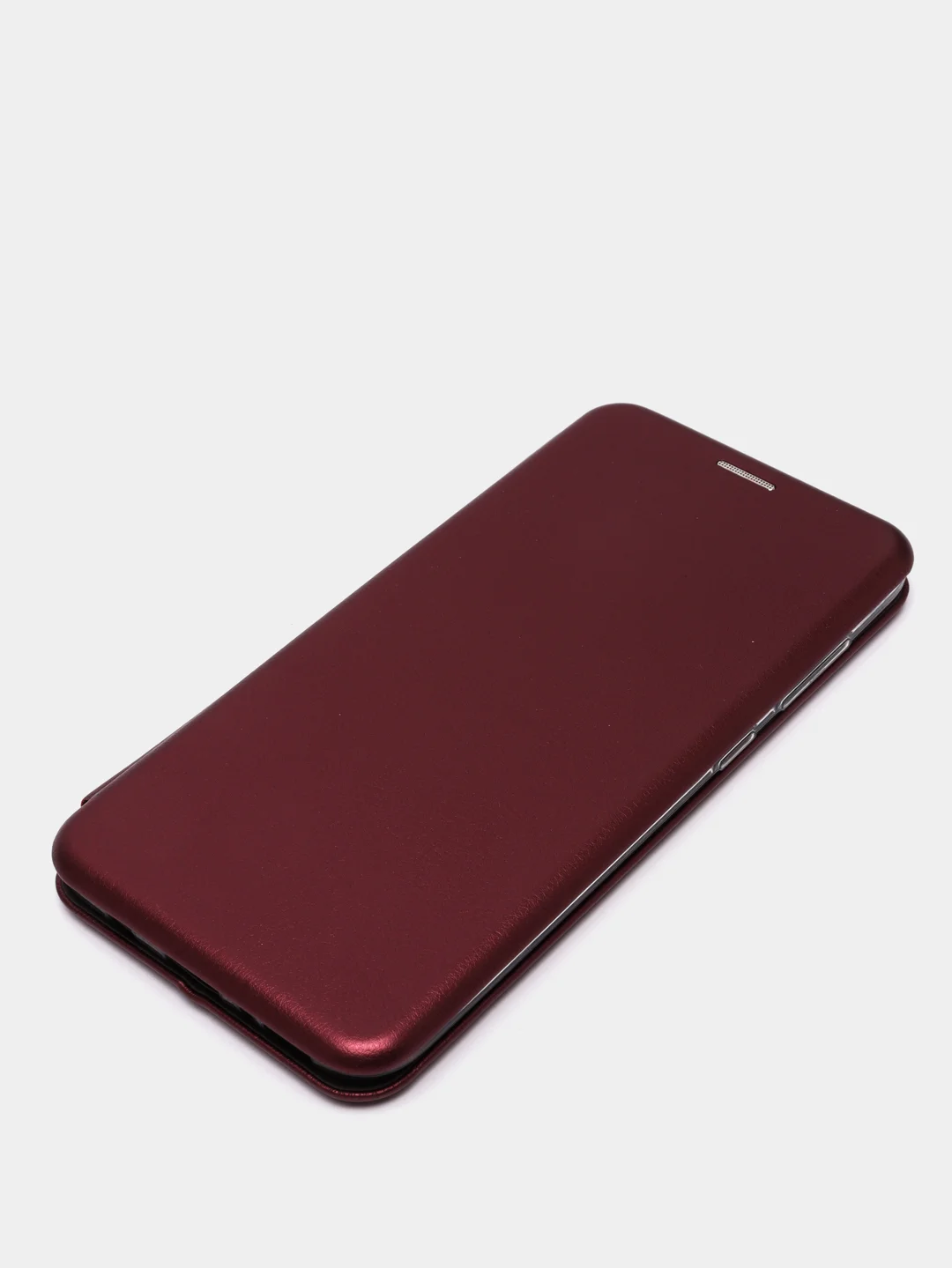 Бордовый чехол книжка Samsung A70