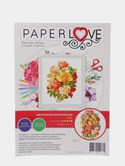 Набор для творчества в технике папертоль. Цветочная композиция. Paperlove