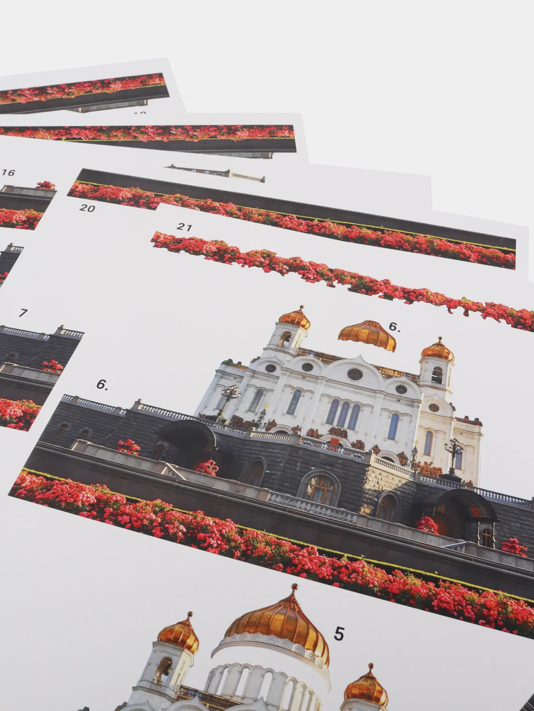 Набор для творчества в технике папертоль. Храм Христа Спасителя. Paperlove
