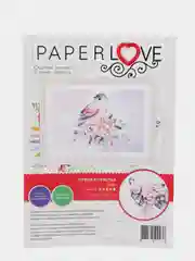 Набор для изготовления 3D картины в технике папертоль "Птичка счастья". Paperlove