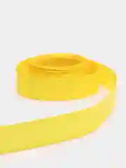Желтый лента атласная