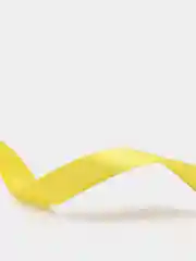 Желтый лента атласная