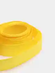 Желтый лента атласная