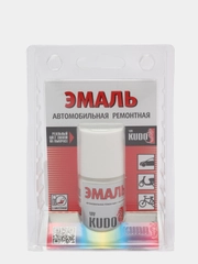 PGU Crystal White KIA, эмаль автомобильная, ремонтная, с кисточкой, KUDO KU-73355