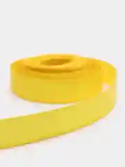 Желтый лента атласная