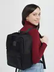 Черный рюкзак женский спортивный