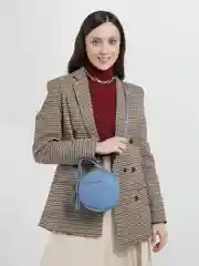 Голубой женская сумка через плечо, сумка клатч