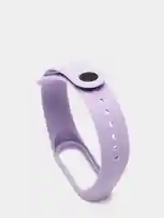 Лавандовый ремешок для фитнес-браслета Xiaomi Mi Band 3, 4, силиконовый