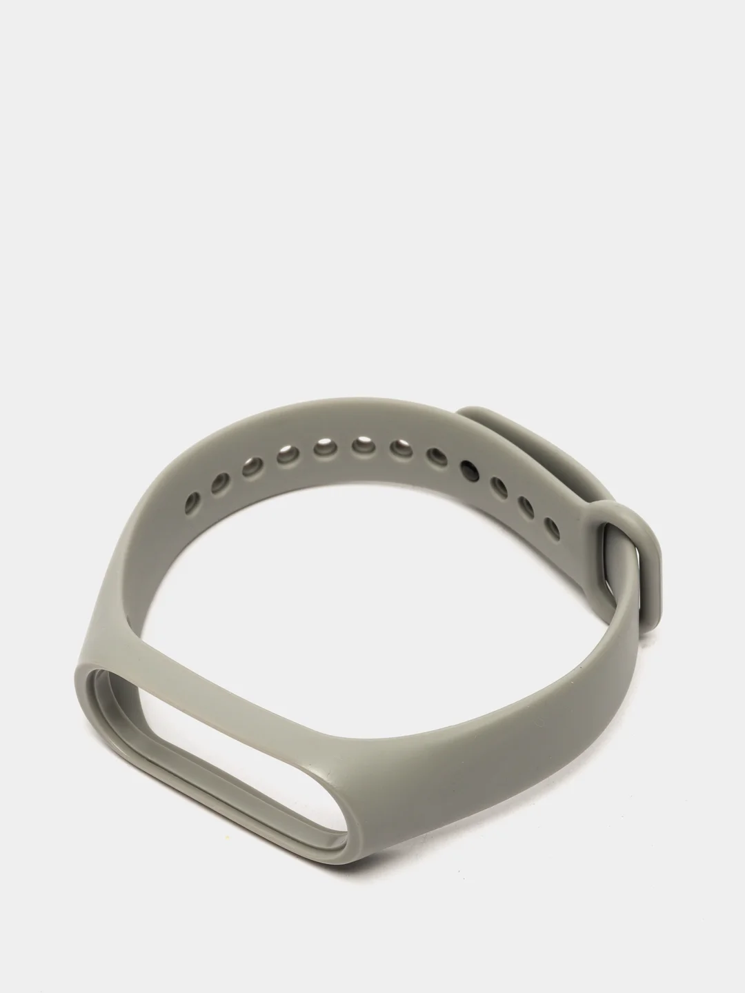 Серый ремешок для фитнес-браслета Xiaomi Mi Band 3, 4, силиконовый