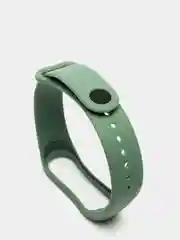 Хаки ремешок для фитнес-браслета Xiaomi Mi Band 3, 4, силиконовый