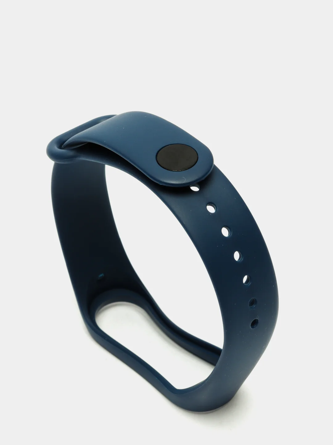 Синий ремешок для фитнес-браслета Xiaomi Mi Band 3, 4, силиконовый