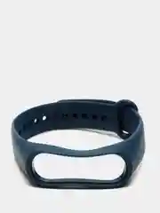 Синий ремешок для фитнес-браслета Xiaomi Mi Band 3, 4, силиконовый