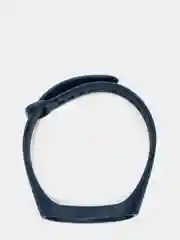 Синий ремешок для фитнес-браслета Xiaomi Mi Band 3, 4, силиконовый