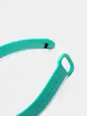 Бирюзовый ремешок для фитнес-браслета Xiaomi Mi Band 3, 4, силиконовый
