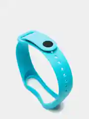 Небесно-голубой ремешок для фитнес-браслета Xiaomi Mi Band 3, 4, силиконовый