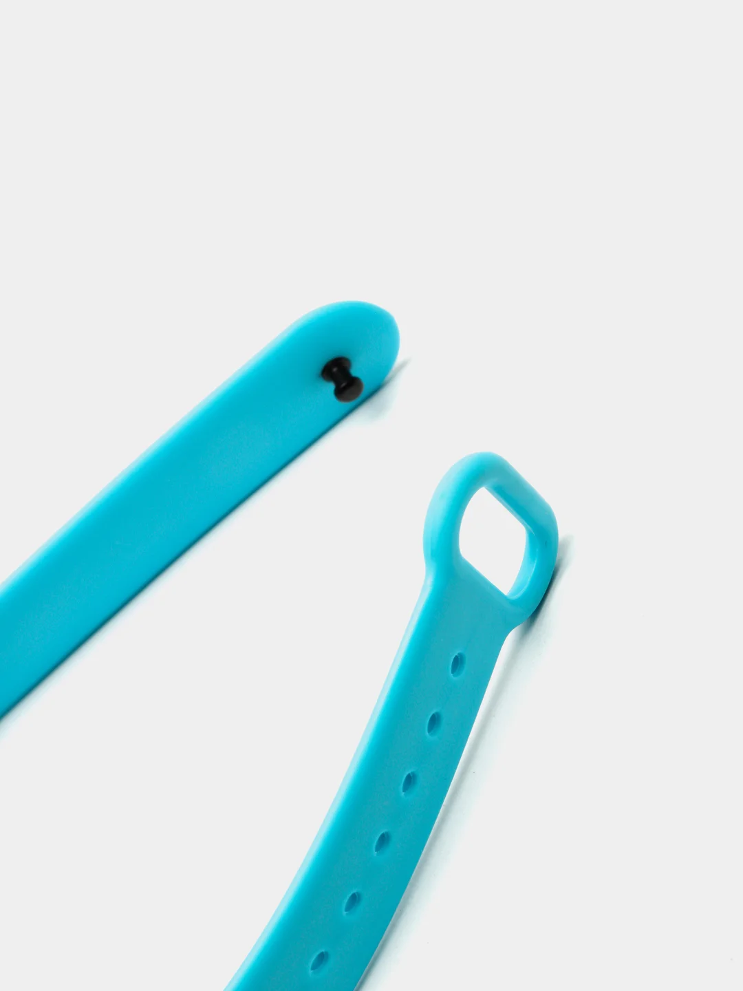 Небесно-голубой ремешок для фитнес-браслета Xiaomi Mi Band 3, 4, силиконовый
