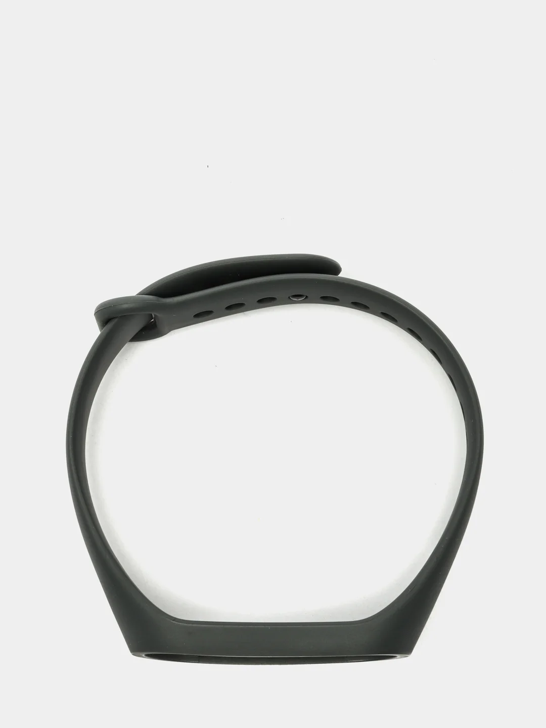 Тёмно-серый ремешок для фитнес-браслета Xiaomi Mi Band 3, 4, силиконовый