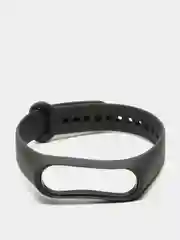 Тёмно-серый ремешок для фитнес-браслета Xiaomi Mi Band 3, 4, силиконовый