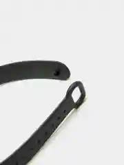 Тёмно-серый ремешок для фитнес-браслета Xiaomi Mi Band 3, 4, силиконовый