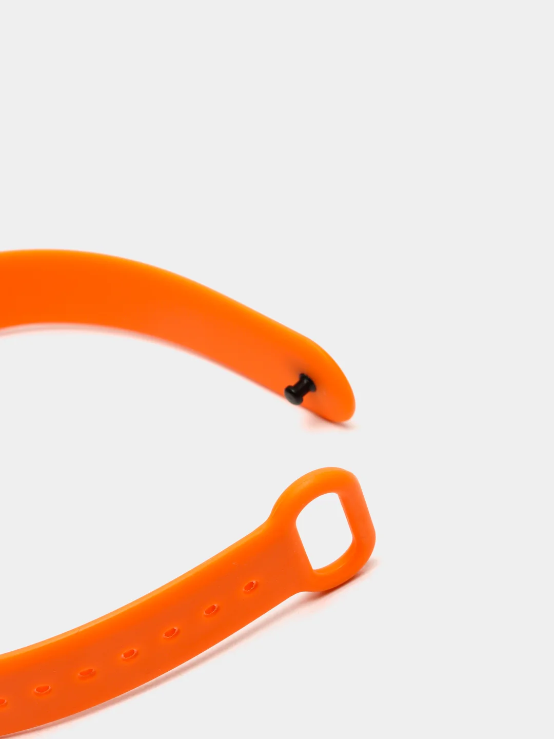 Оранжевый ремешок для фитнес-браслета Xiaomi Mi Band 3, 4, силиконовый