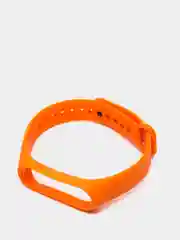 Оранжевый ремешок для фитнес-браслета Xiaomi Mi Band 3, 4, силиконовый