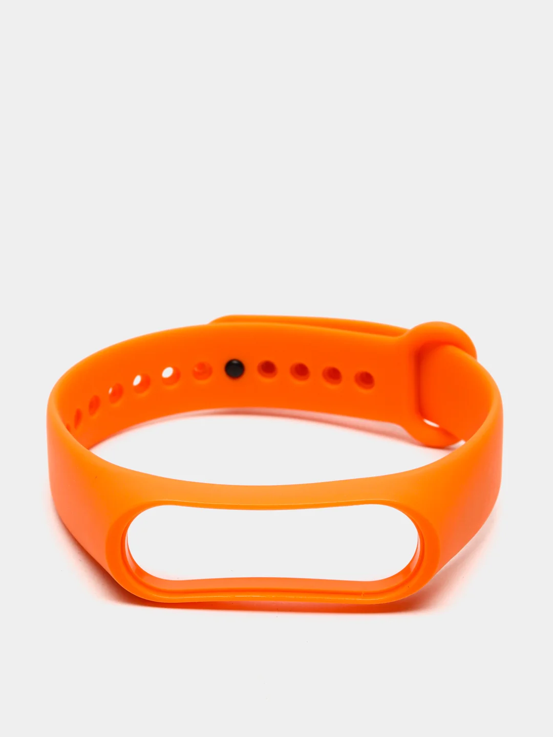 Оранжевый ремешок для фитнес-браслета Xiaomi Mi Band 3, 4, силиконовый