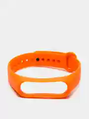 Оранжевый ремешок для фитнес-браслета Xiaomi Mi Band 3, 4, силиконовый