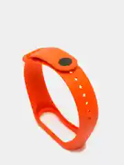 Алый ремешок для фитнес-браслета Xiaomi Mi Band 3, 4, силиконовый