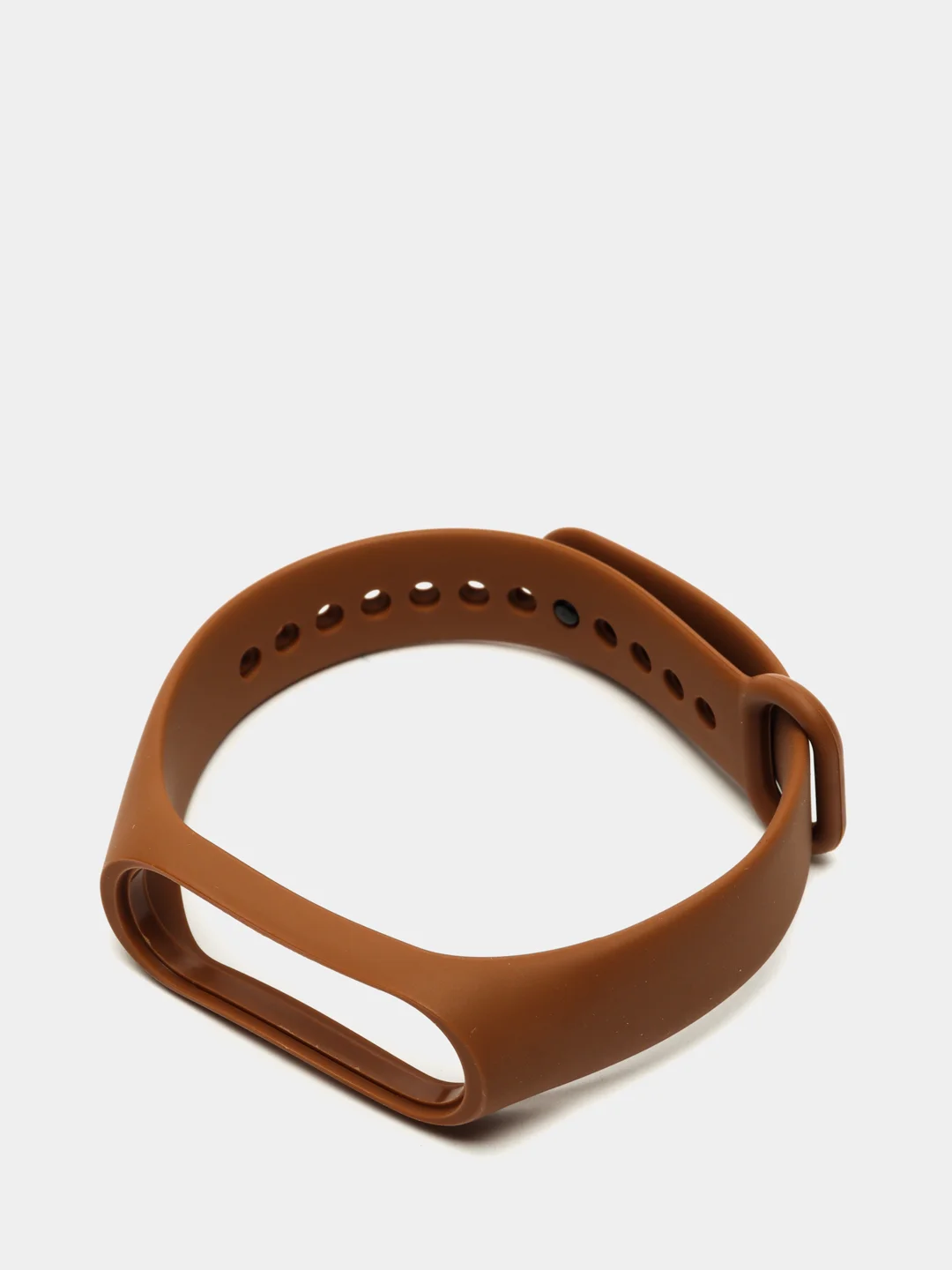 Коричневый ремешок для фитнес-браслета Xiaomi Mi Band 3, 4, силиконовый