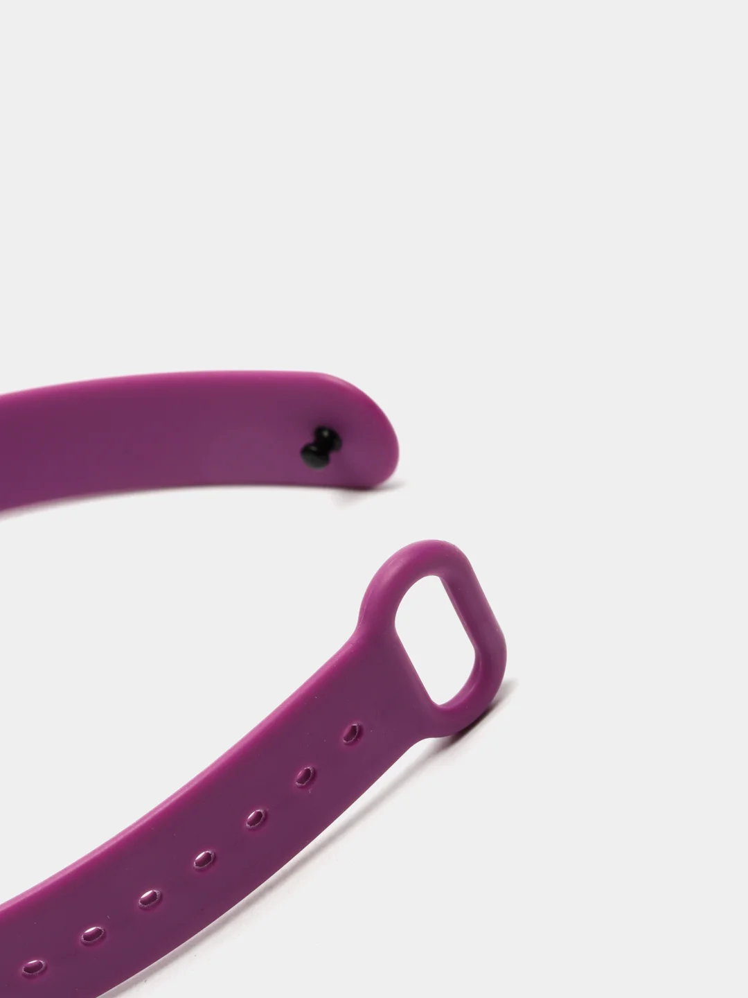 Фиолетовый ремешок для фитнес-браслета Xiaomi Mi Band 3, 4, силиконовый