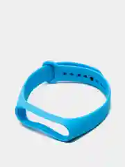 Голубой ремешок для фитнес-браслета Xiaomi Mi Band 3, 4, силиконовый