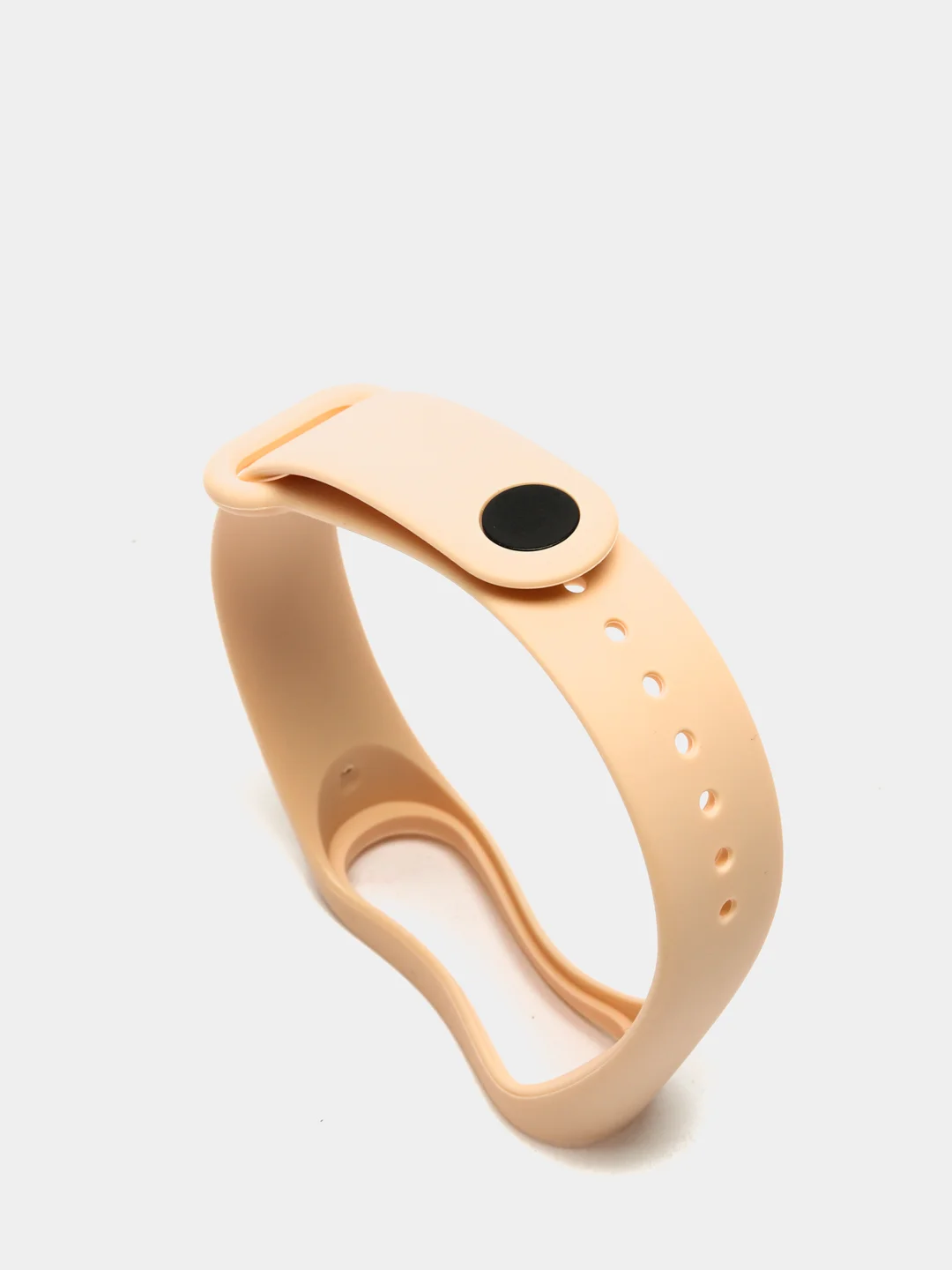 Пудровый ремешок для фитнес-браслета Xiaomi Mi Band 3, 4, силиконовый