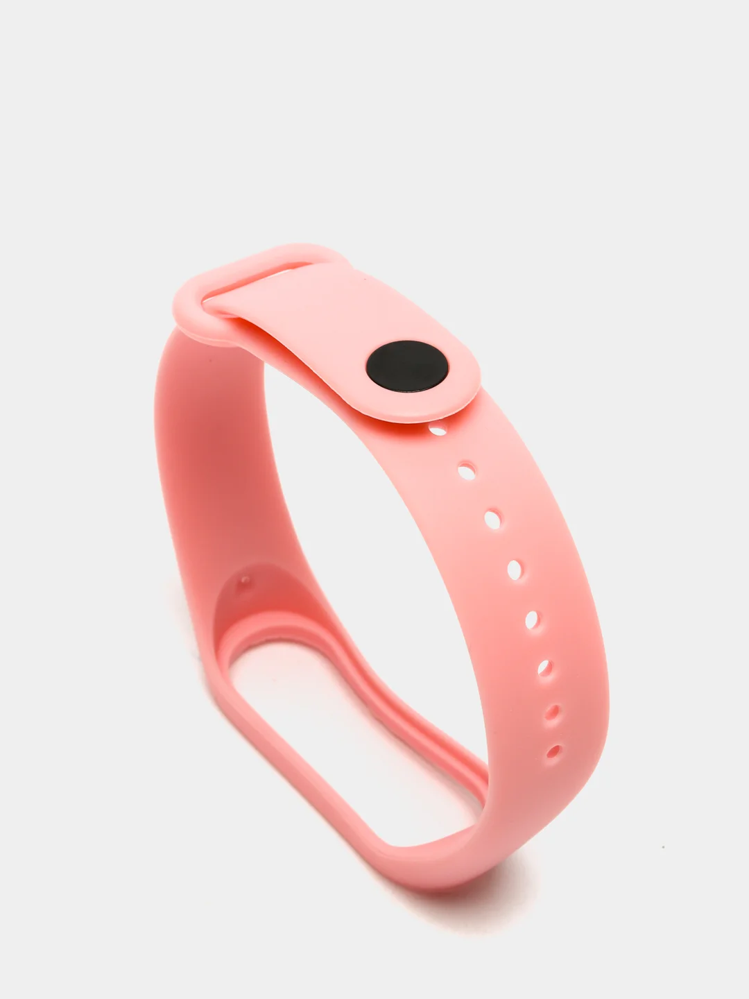 Розовый ремешок для фитнес-браслета Xiaomi Mi Band 3, 4, силиконовый