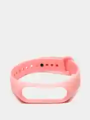 Розовый ремешок для фитнес-браслета Xiaomi Mi Band 3, 4, силиконовый