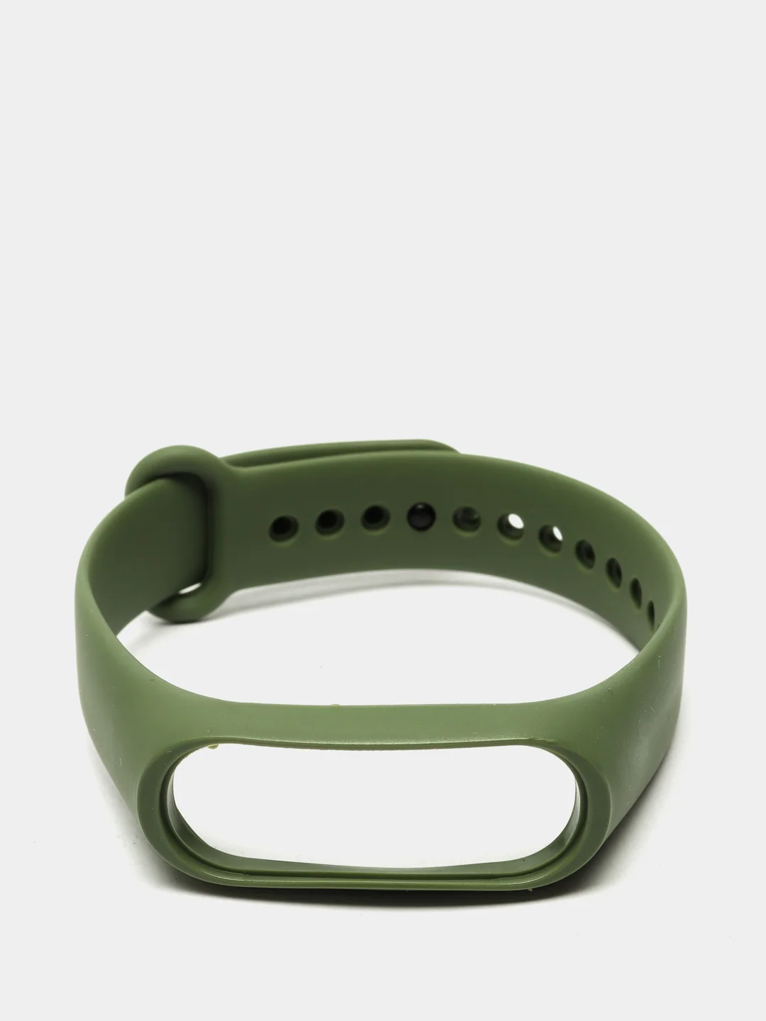 Тёмно-зелёный ремешок для фитнес-браслета Xiaomi Mi Band 3, 4, силиконовый